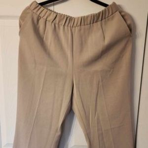 Allison Daley petite size 8 beige stretchy work pant